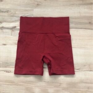 ZYIA Red Bike Shorts